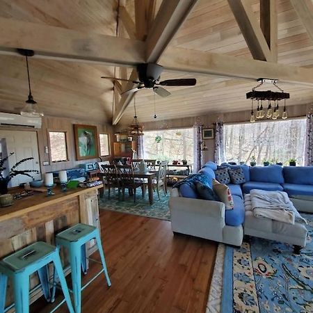 Treehouse Cathedral In Blue Ridge Mountains, Nc Villa Burnsville Dış mekan fotoğraf