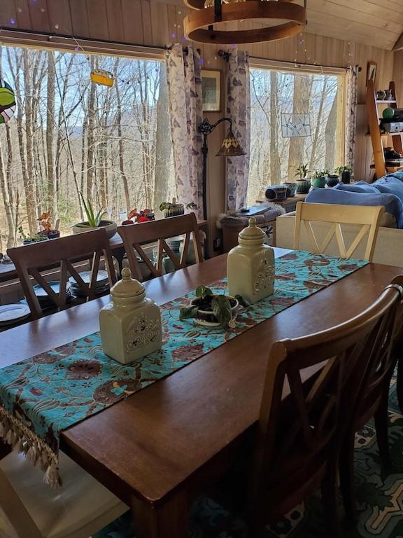 Treehouse Cathedral In Blue Ridge Mountains, Nc Villa Burnsville Dış mekan fotoğraf