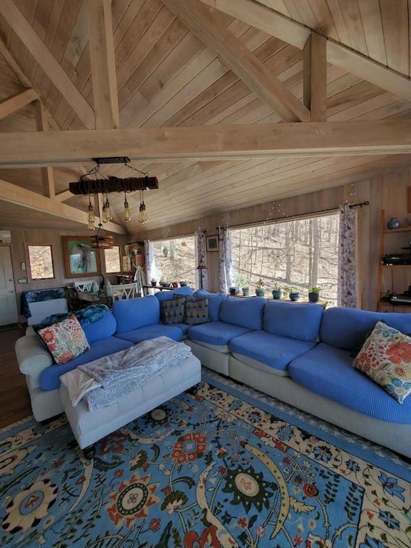 Treehouse Cathedral In Blue Ridge Mountains, Nc Villa Burnsville Dış mekan fotoğraf